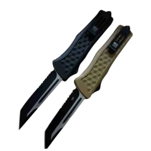 Textured Handle OTF Knife